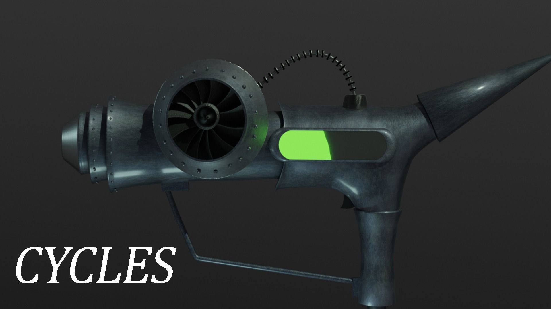 Despicable Me Gru Gun Free low-poly 3D model_1