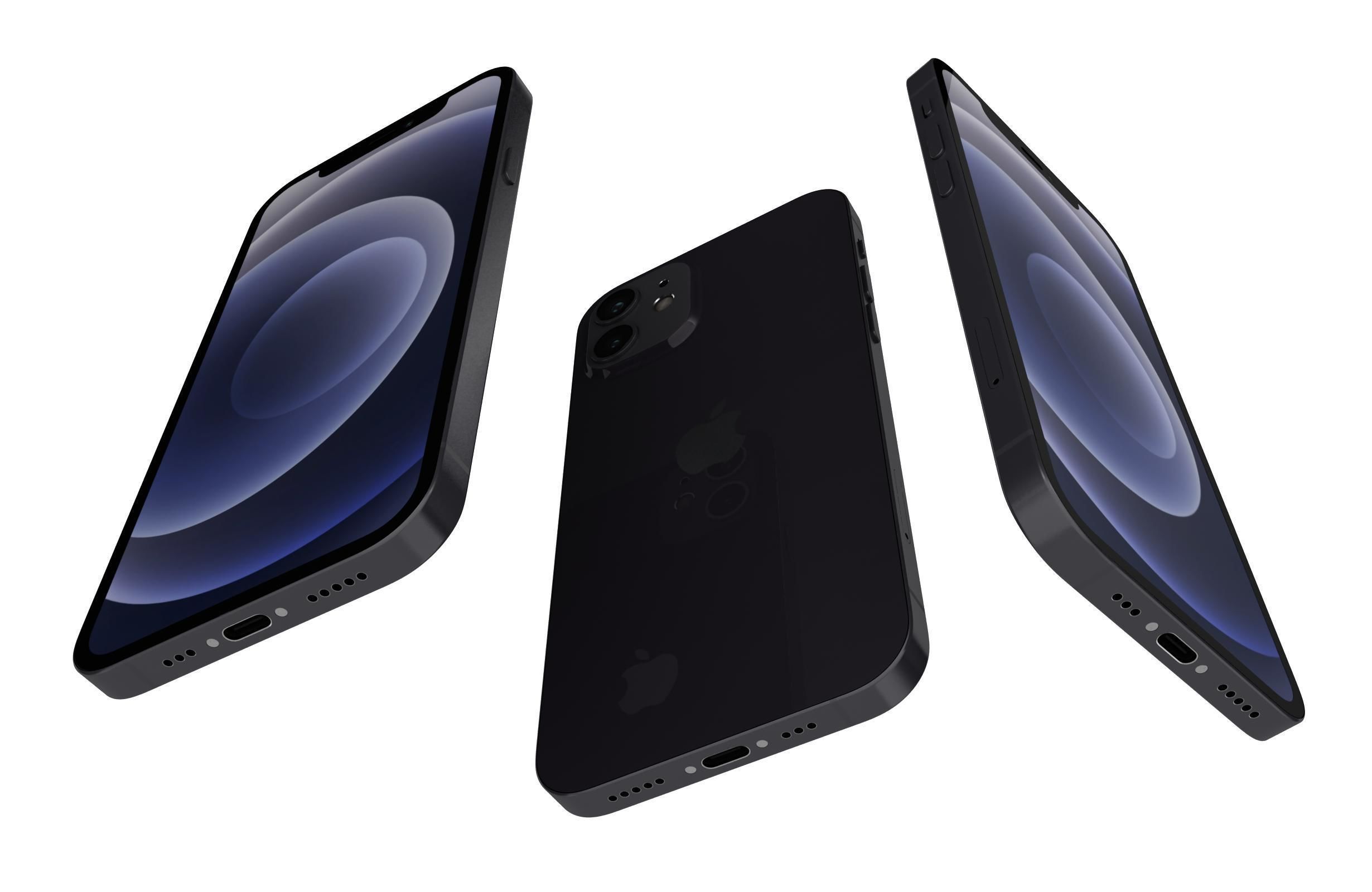 Apple iPhone 12 And Pro Max 3D model_14