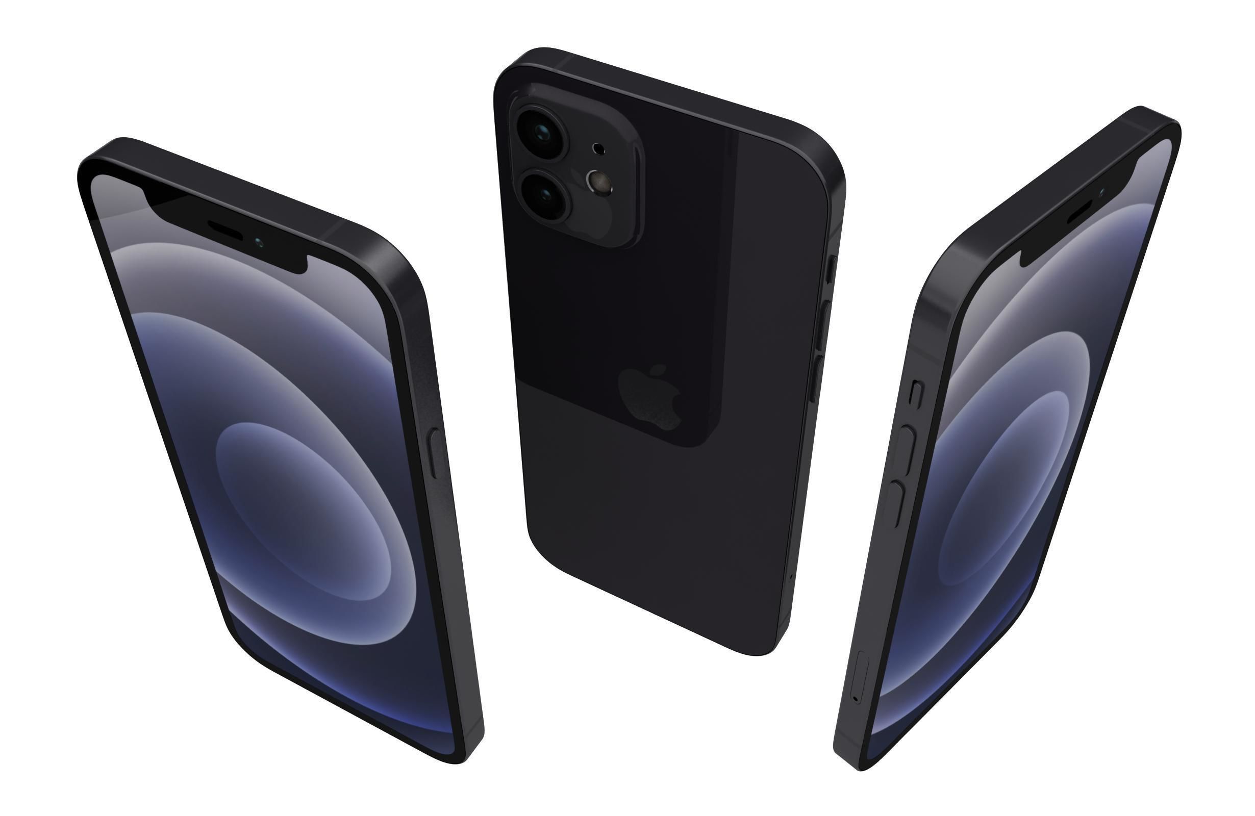 Apple iPhone 12 And Pro Max 3D model_9