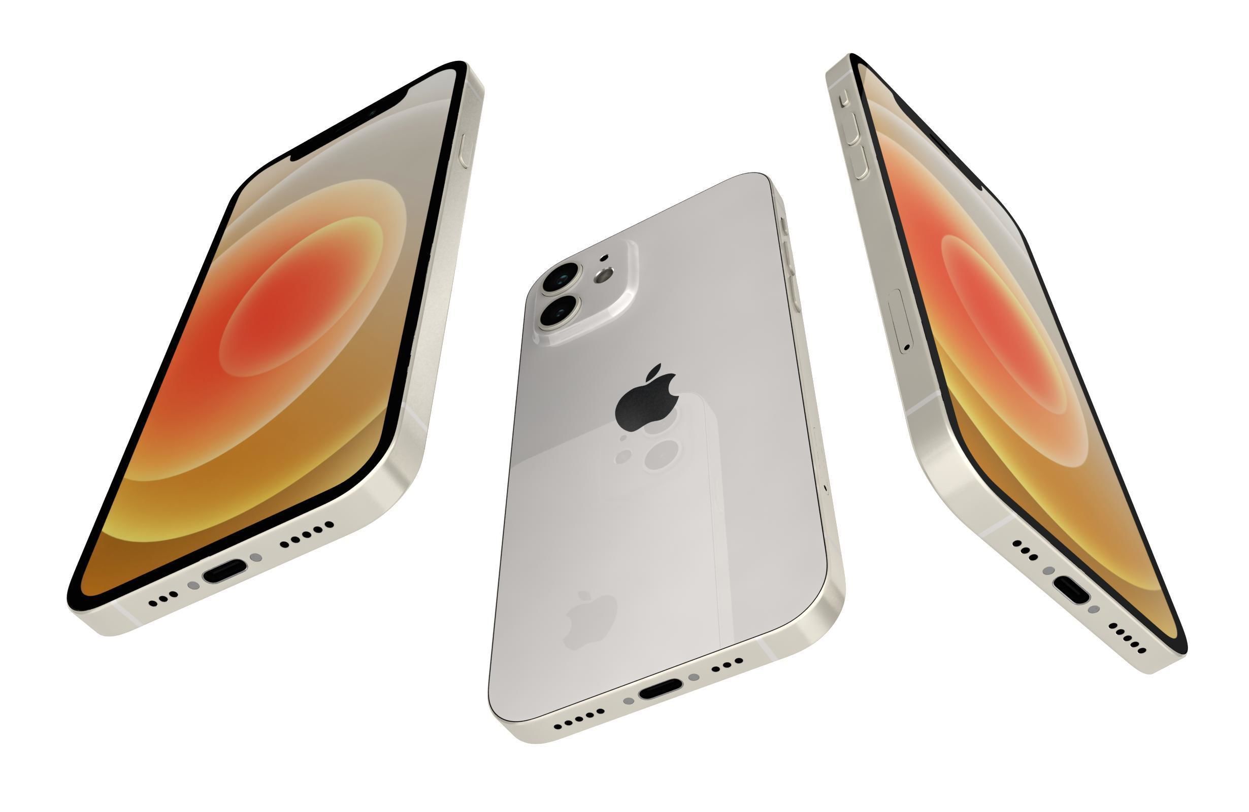 Apple iPhone 12 And Pro Max 3D model_15