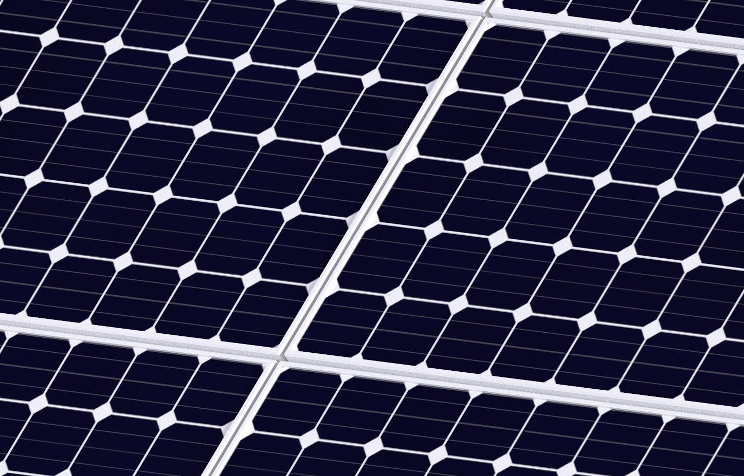 Solar Panel Low-poly 3D model_3