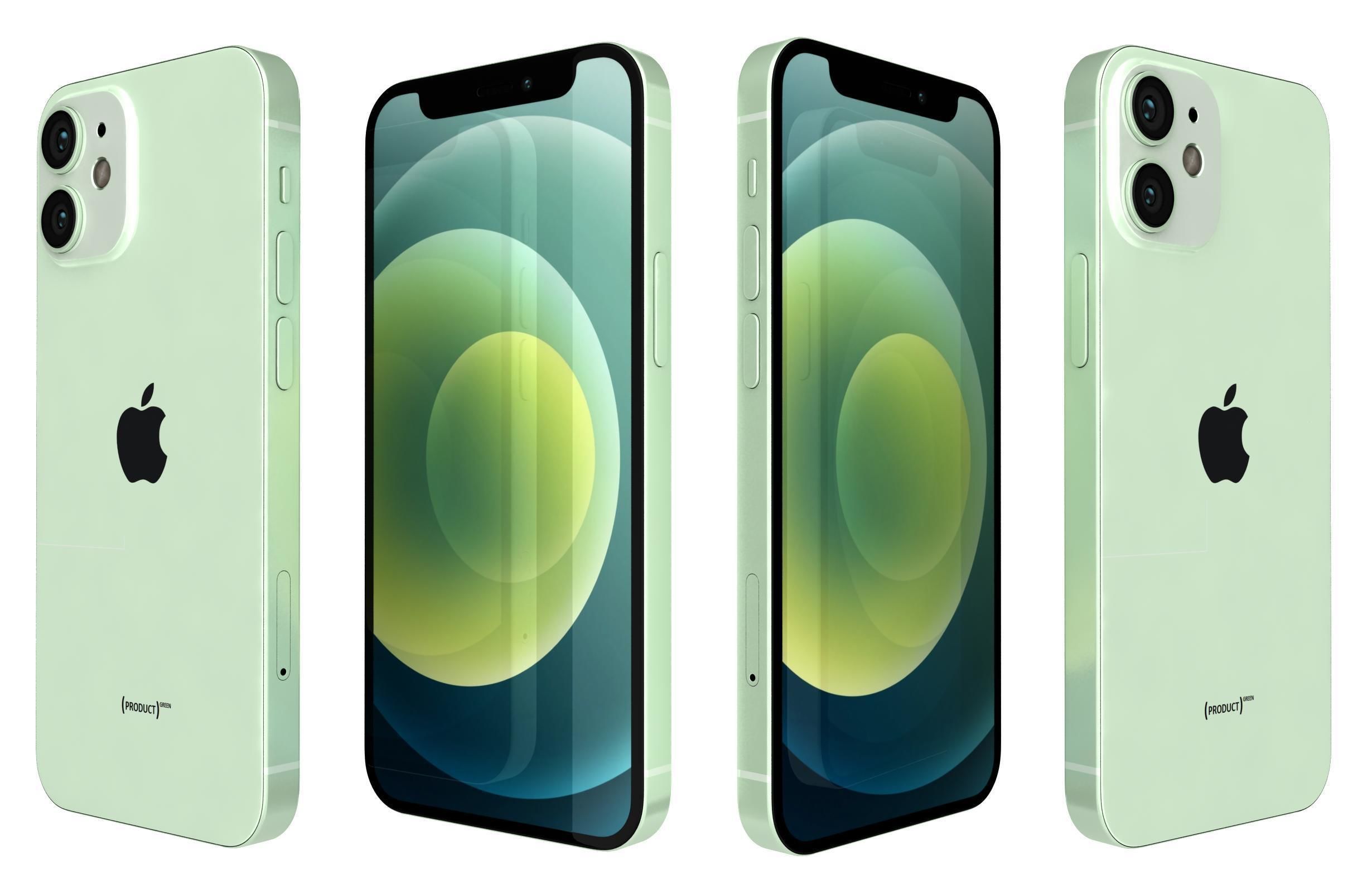 Apple iPhone 12 Mini And Pro Max 3D model_11