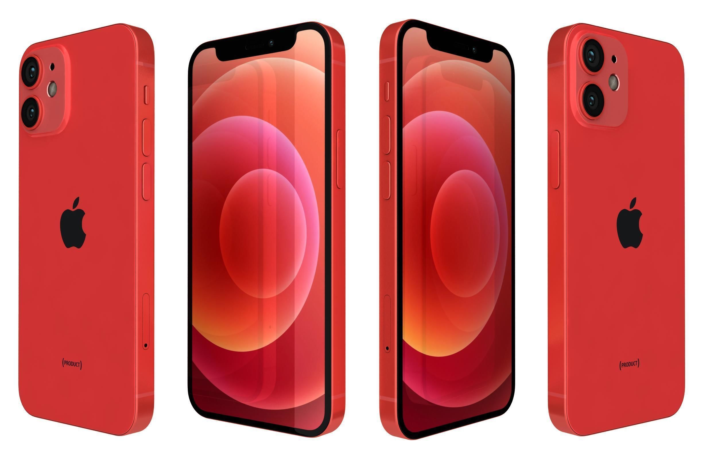 Apple iPhone 12 Mini And Pro Max 3D model_12