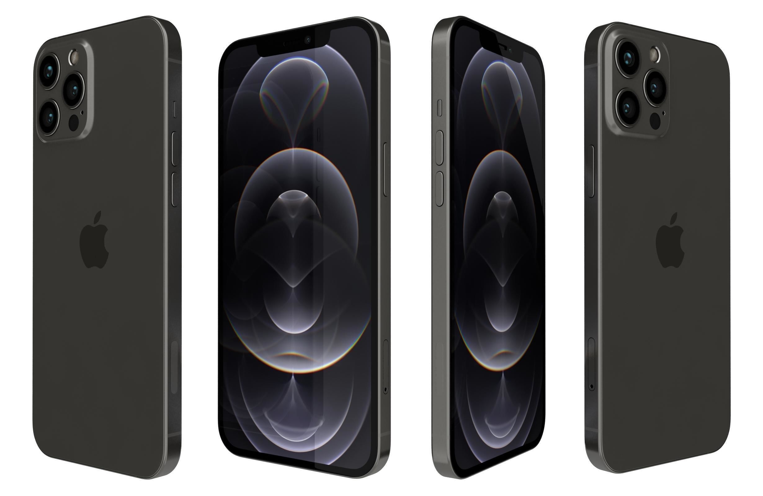 Apple iPhone 12 Pro And Pro Max 3D model_21