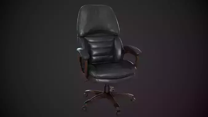Leather Office Chair Realtime