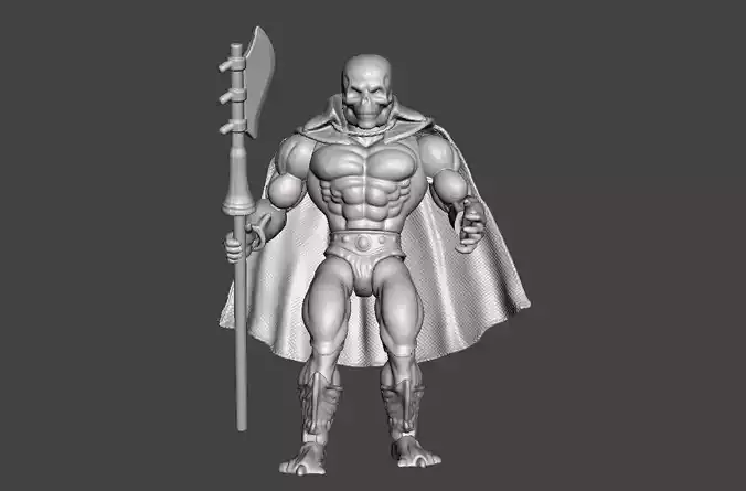 SCARE GLOW MOTU ORIGINS ACTION FIGURE COMPLETE 3D print model