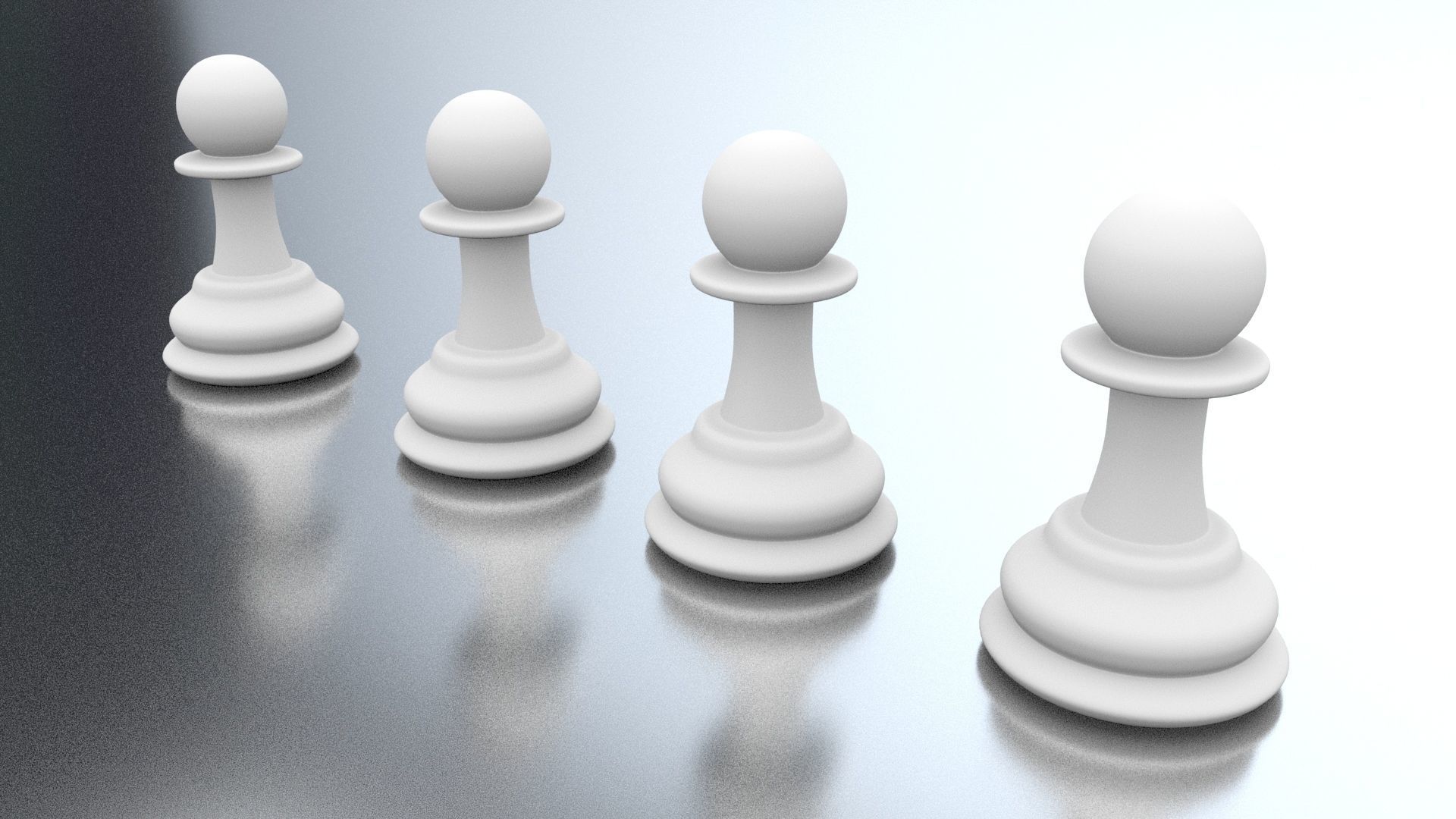 Pawn Chess Piece Free 3D model_5