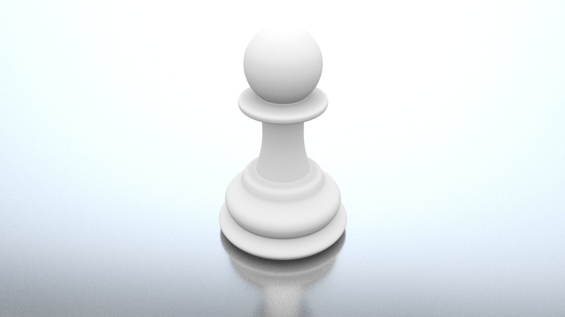 Pawn Chess Piece Free 3D model_1
