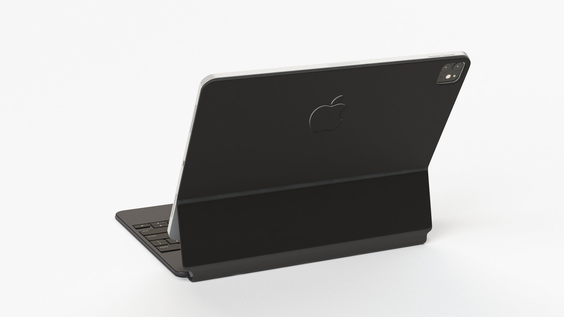 Apple ipad Pro 2020 and Magic Keyboard With apple-pencil 3D model_26