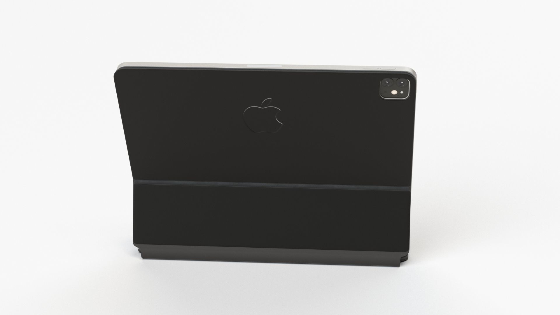 Apple ipad Pro 2020 and Magic Keyboard With apple-pencil 3D model_25