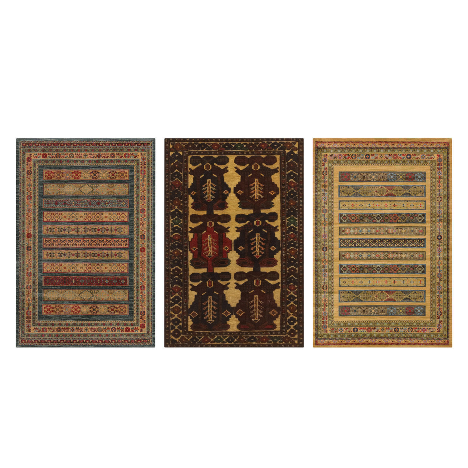 Rug Set 1981 3D model_6