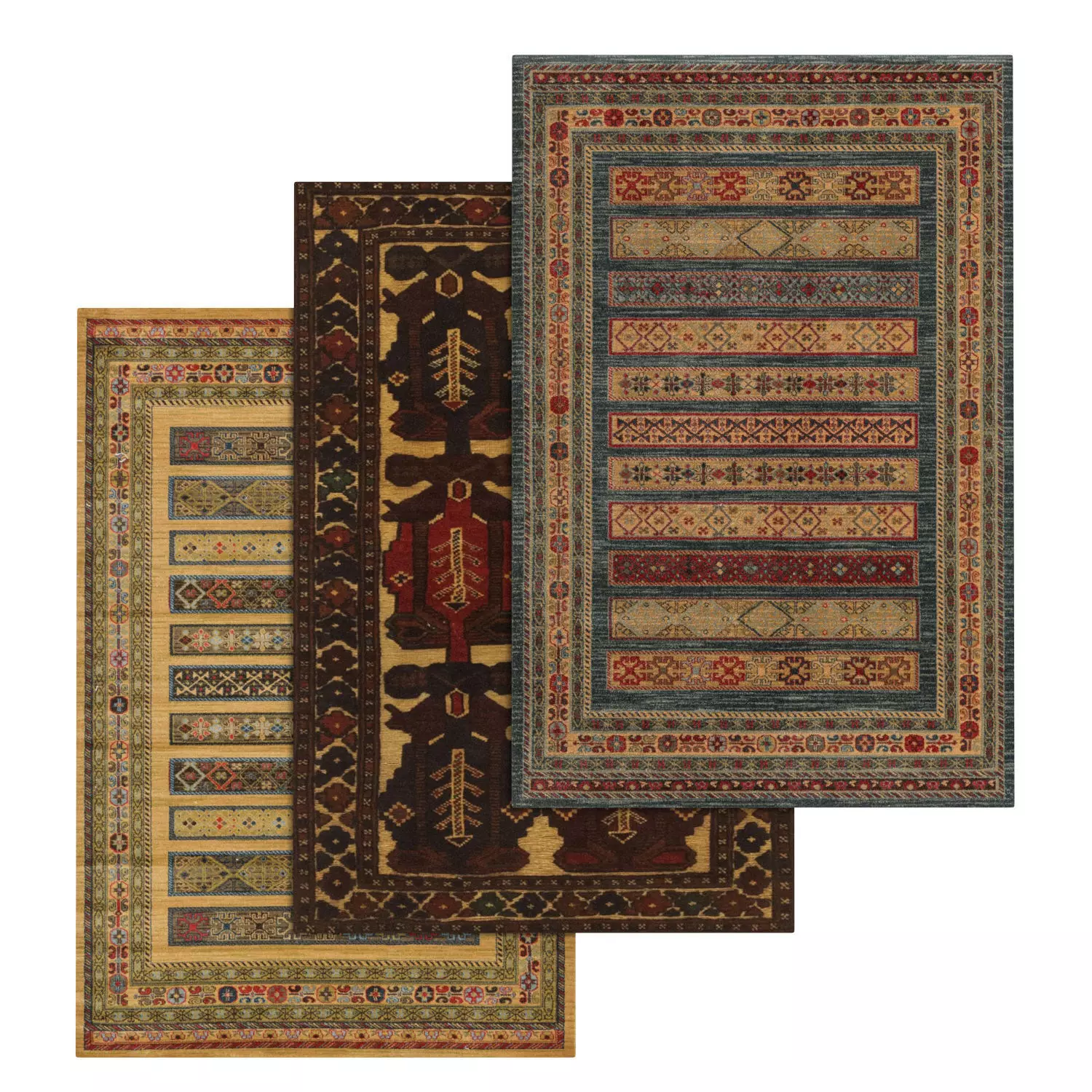 Rug Set 1981 3D model_0