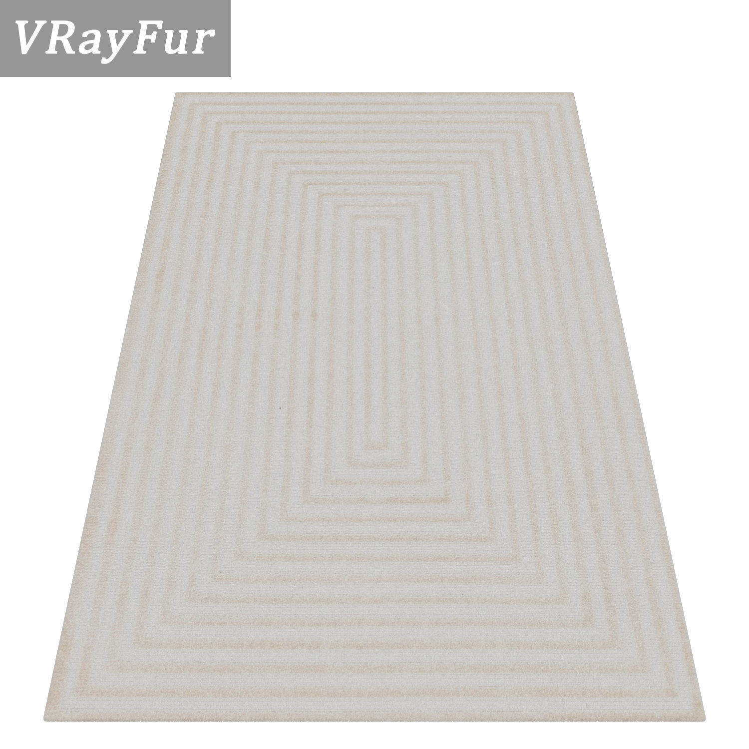 Rug Set 1983 3D model_2