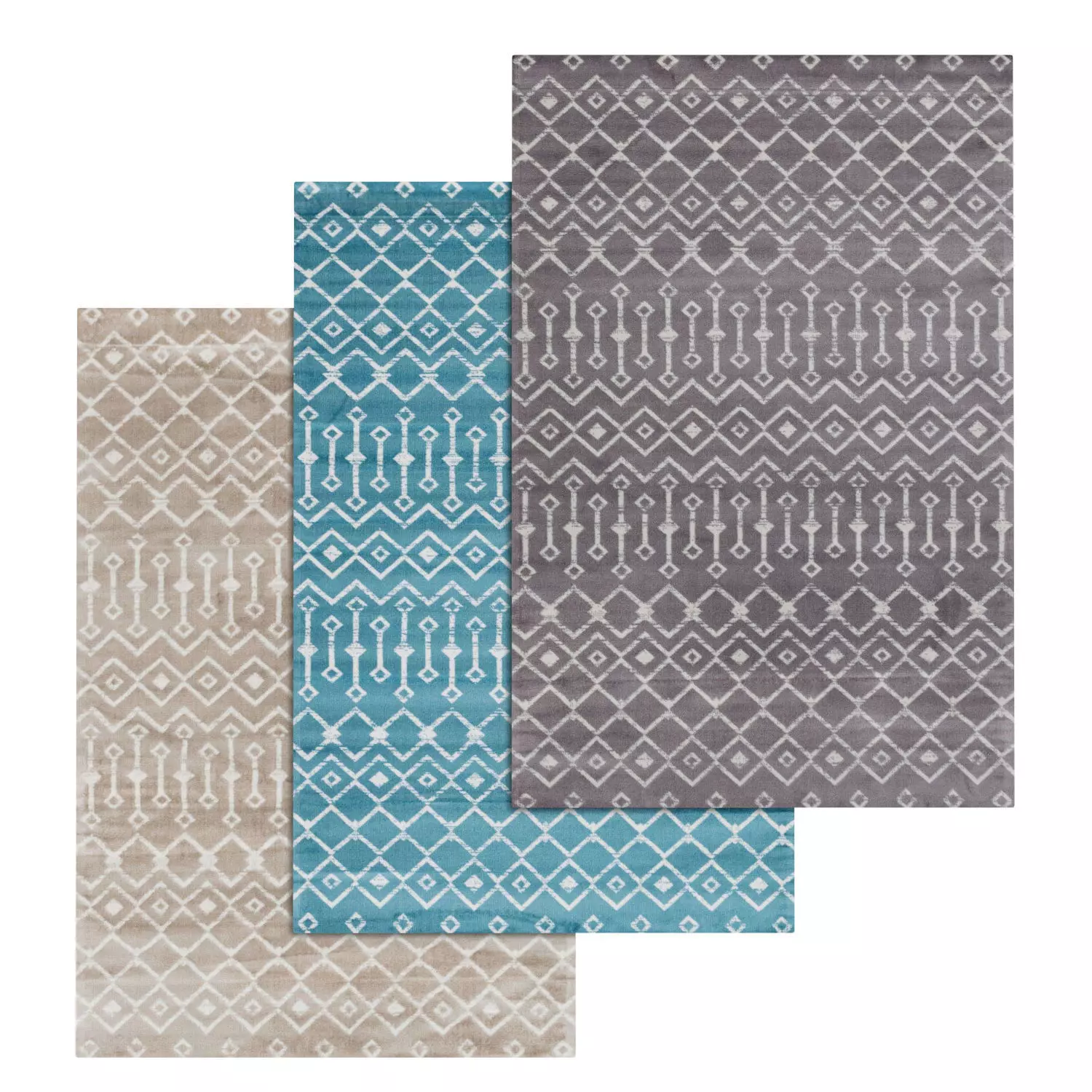 Rug Set 1984 3D model_0