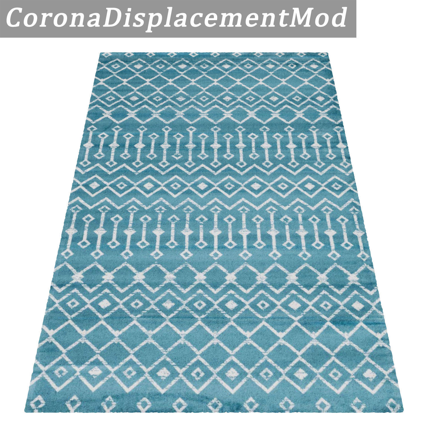Rug Set 1984 3D model_4