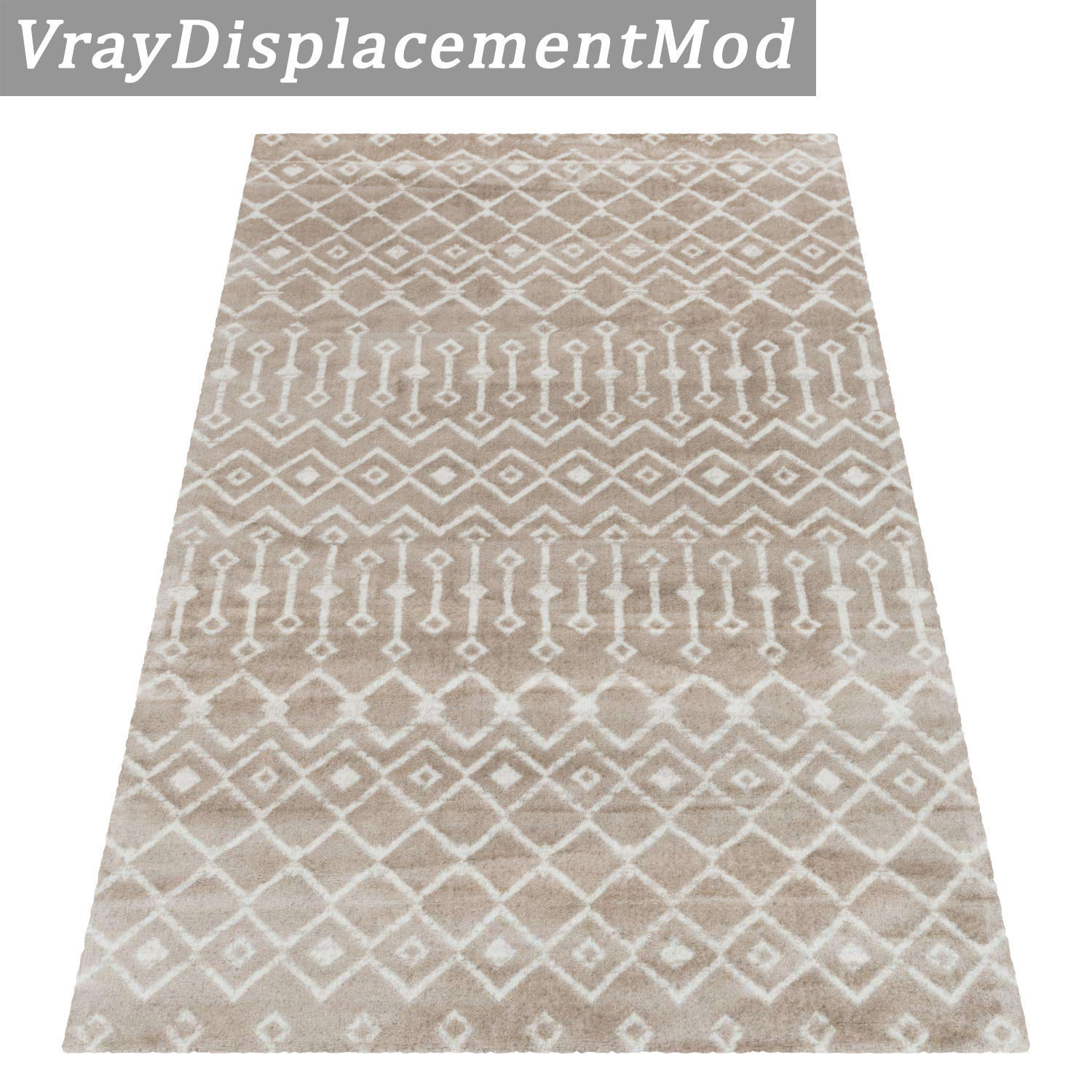 Rug Set 1984 3D model_3