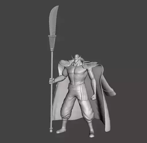 Whitebeard  - One Piece 3D Model 3D print model