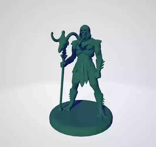 Miniature Skeletor 3d Print Figurine 