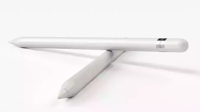 Apple-pencil ipad stylus 3D model