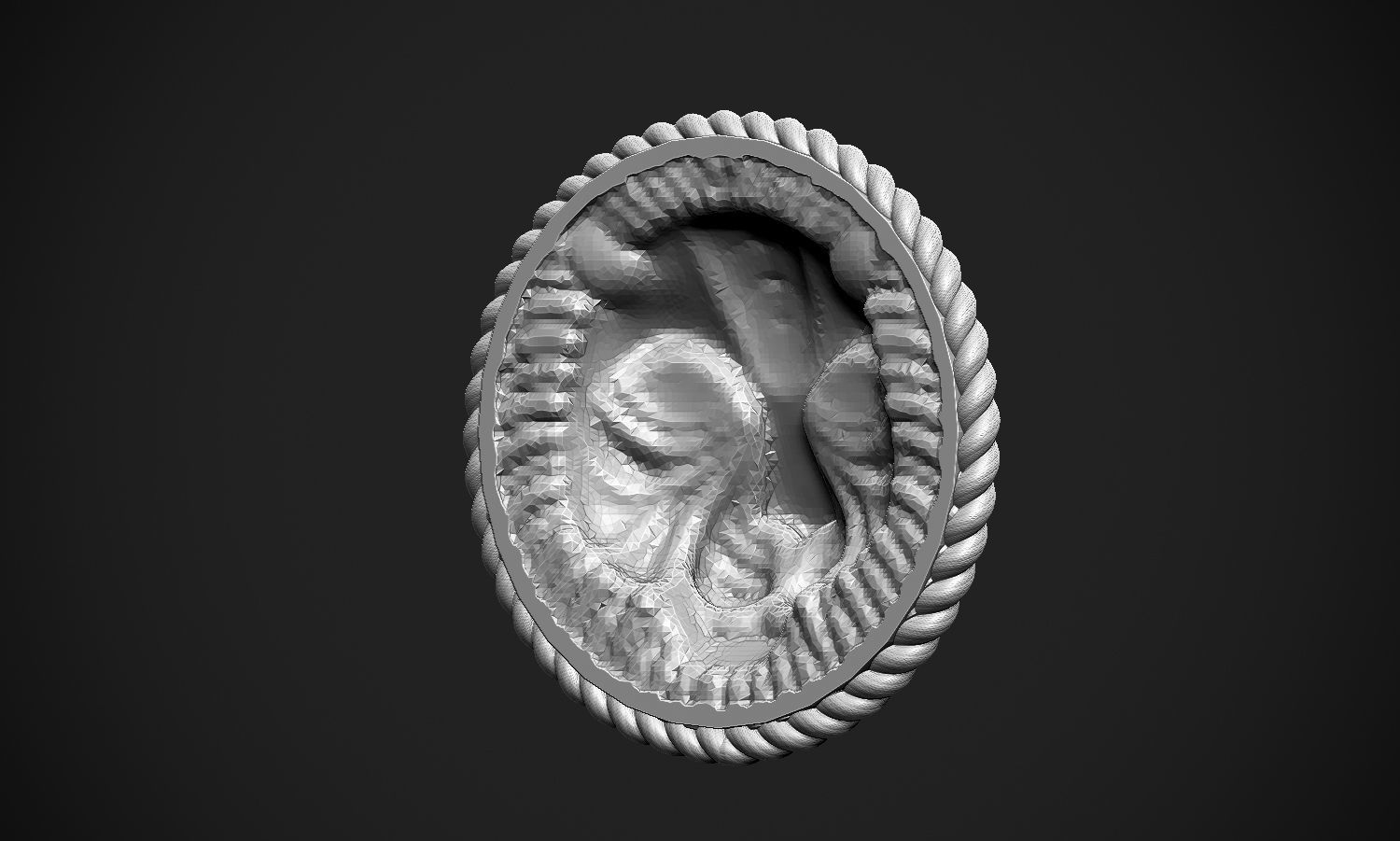 Lion Rounded Free 3D print model_16