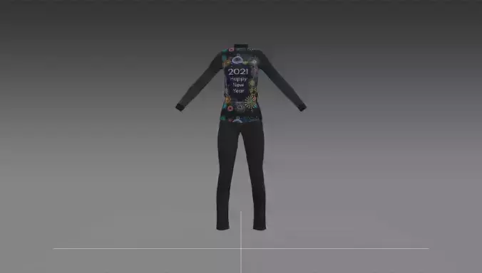 meery christmas tree Happy New year Shirt Trouser