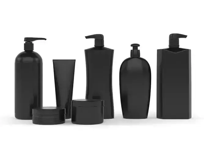 Black Plastic Bottles