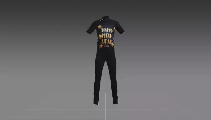 meery christmas tree Happy New year Shirt Trouser