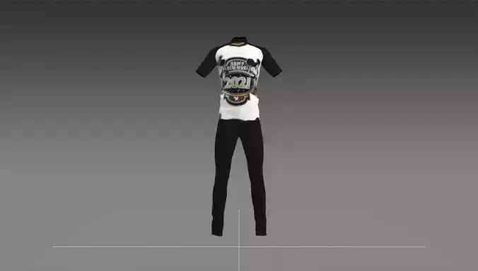 meery christmas tree Happy New year Shirt Trouser