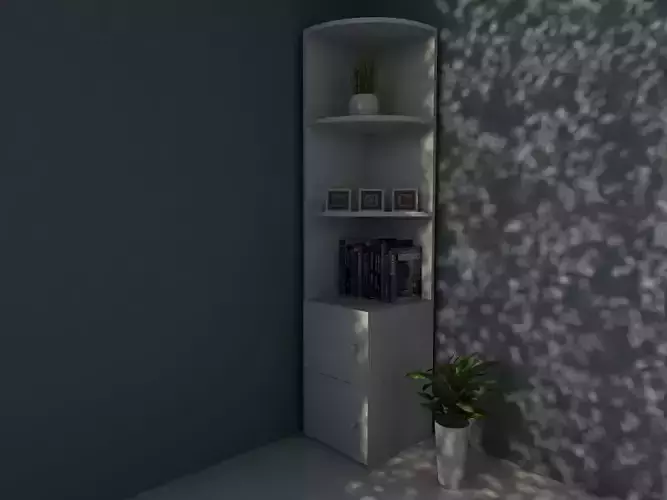 Corner Shelf 3D print model