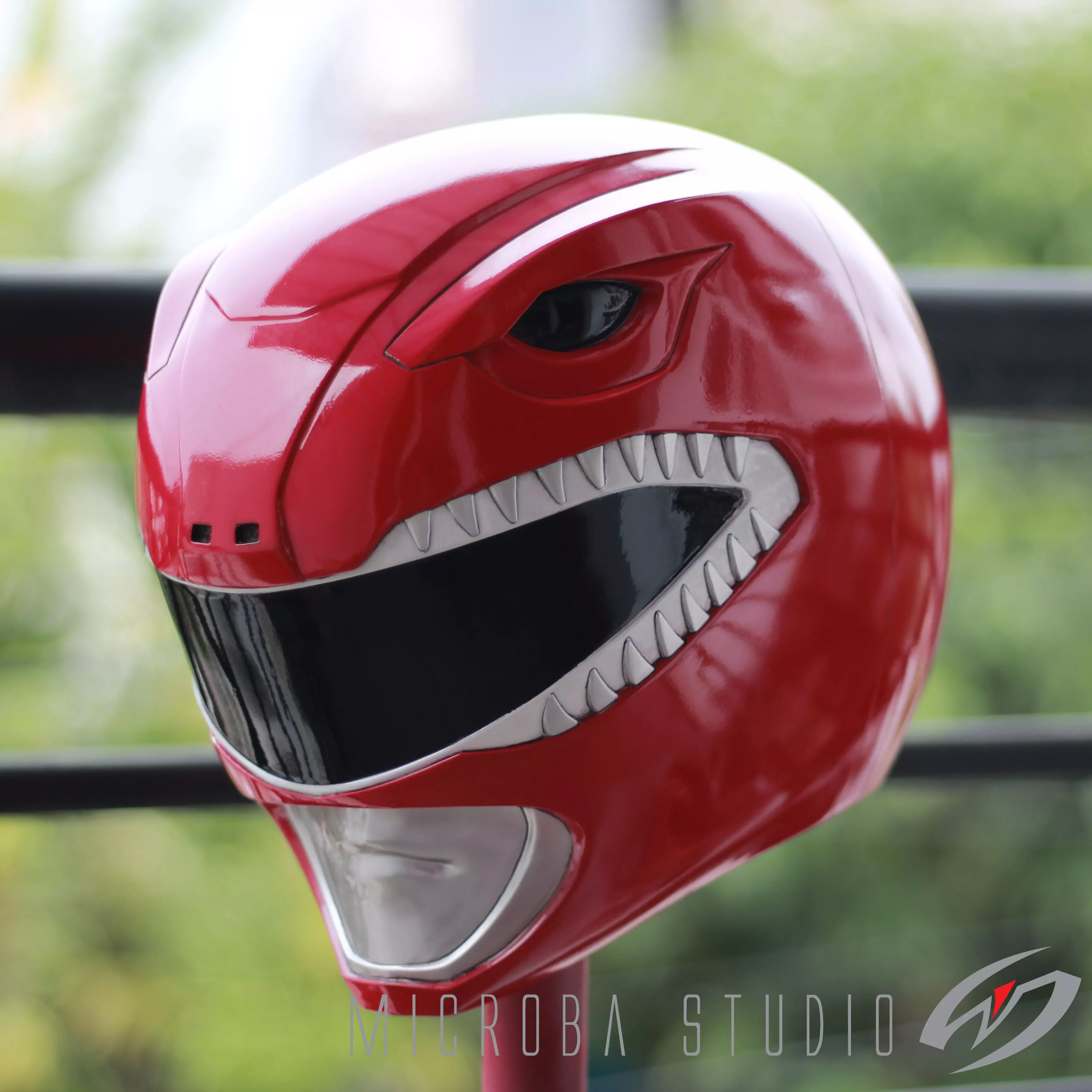Mighty Morphin Power Rangers - zyurangers - Red Ranger helmet 3D print model_0