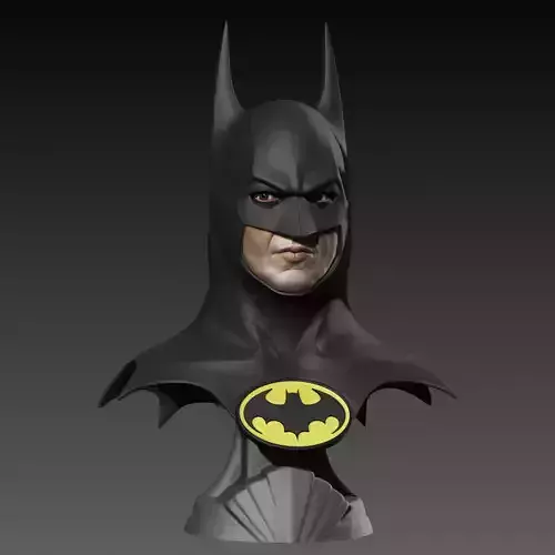 Michael Keaton - Batman 1989 Bust 3D print model