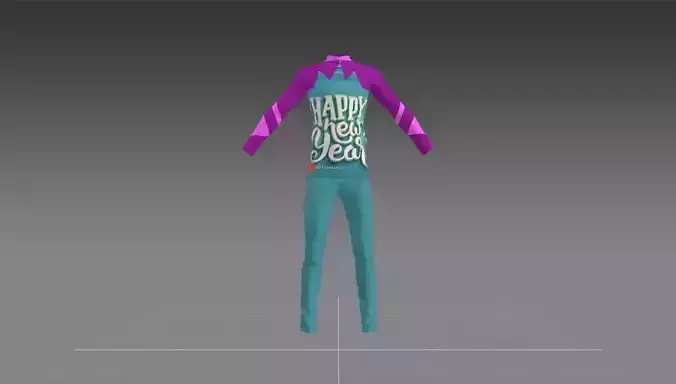 meery christmas tree Happy New year Shirt Trouser