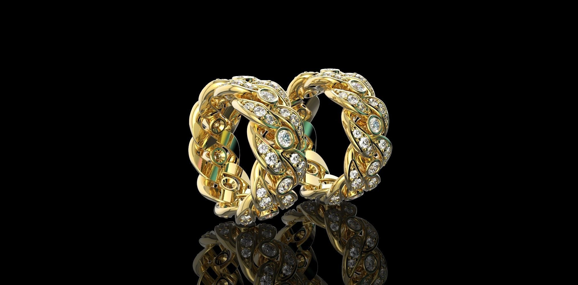 Gold N813 3D print model_4