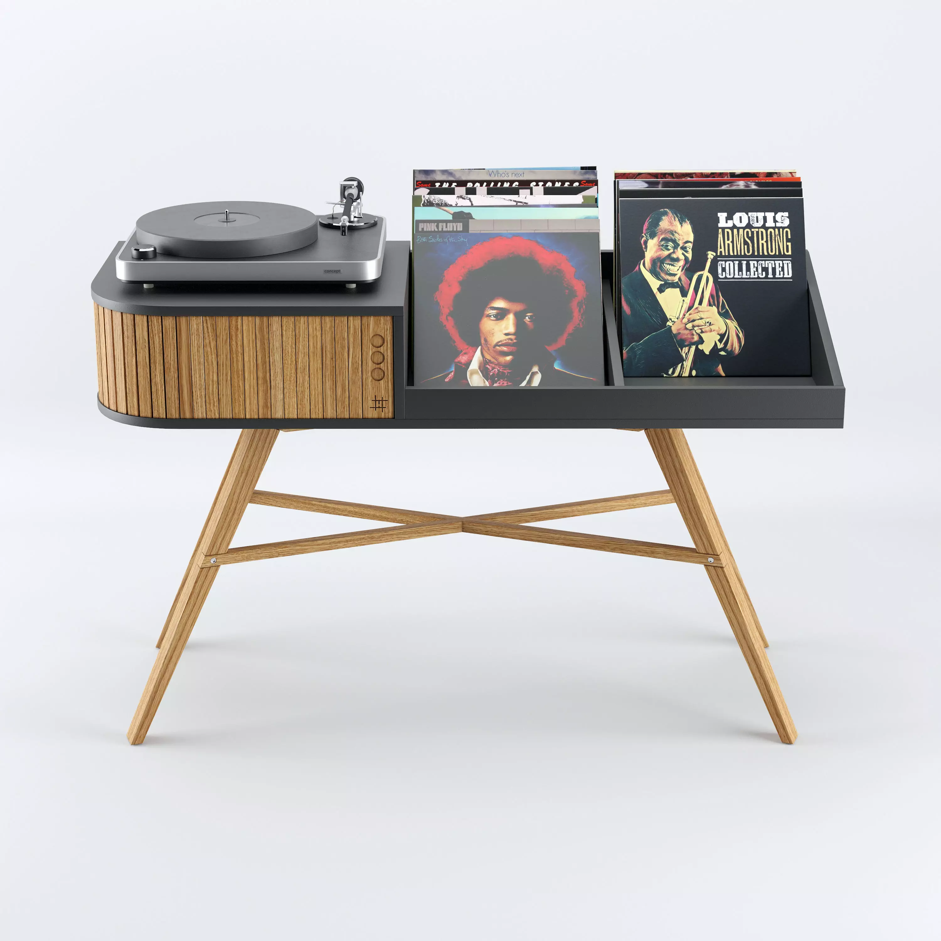 The Vinyl Table Hrdl 3D model
