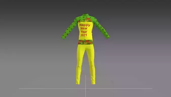 meery christmas tree Happy New year Shirt Trouser