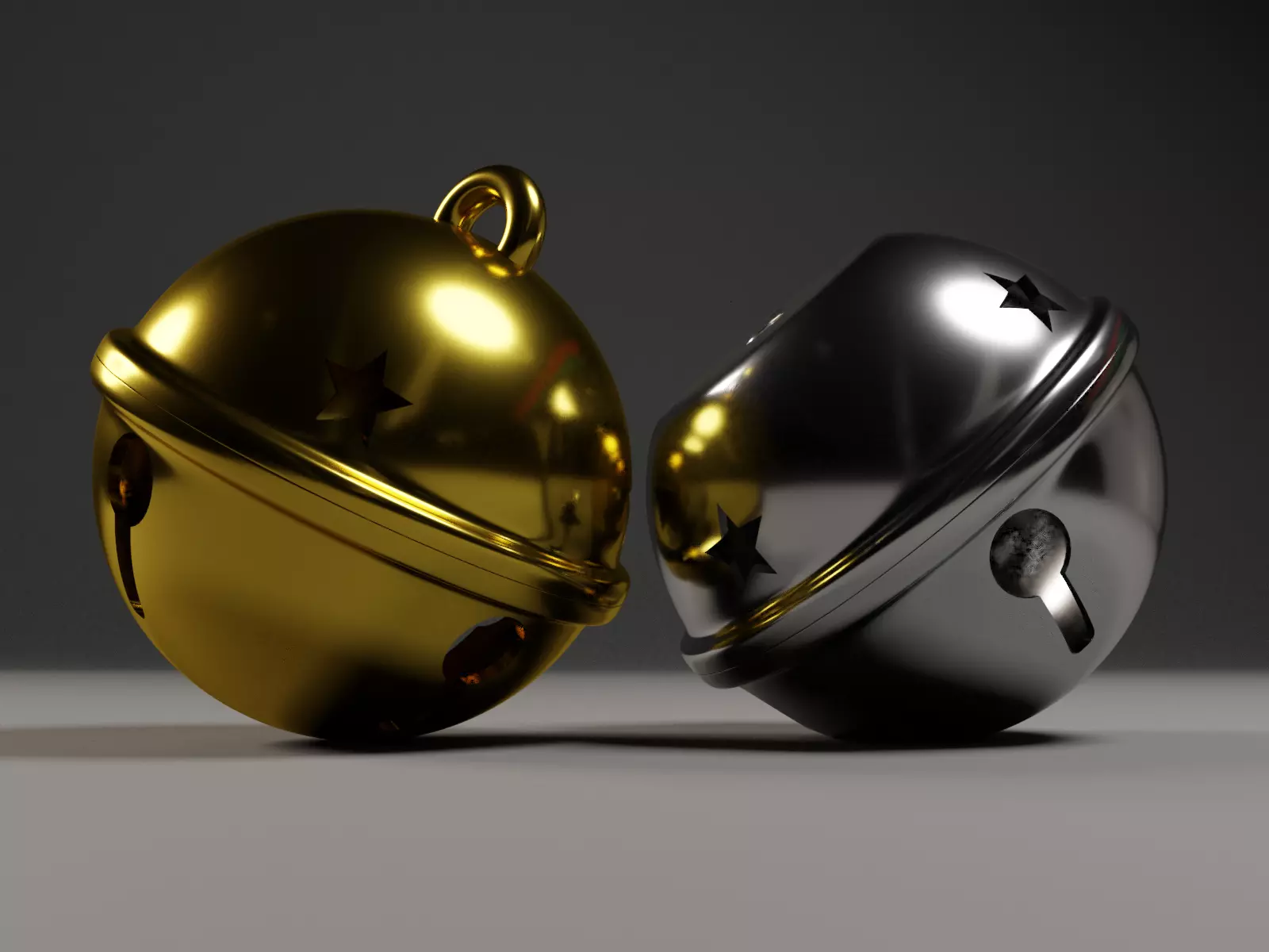 Christmas Bell  3D print model_0