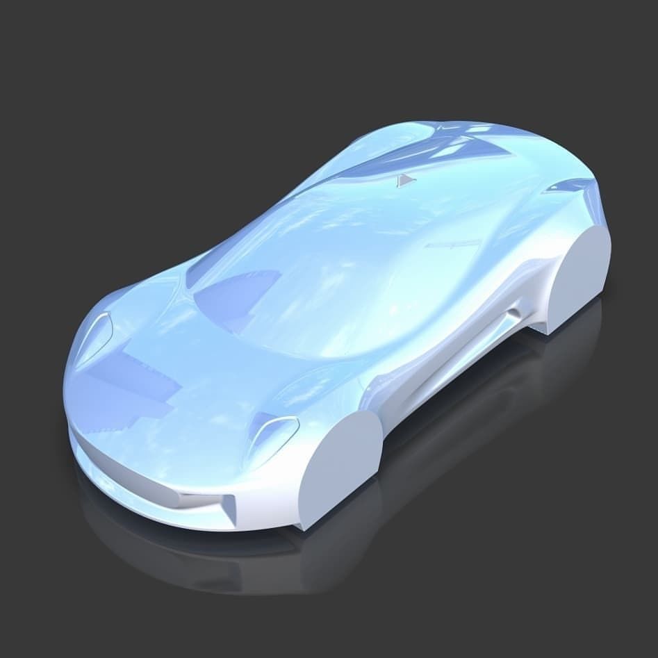 Jaguar CX-75 James Bond 007 Car Concept Speedform 3D model_5