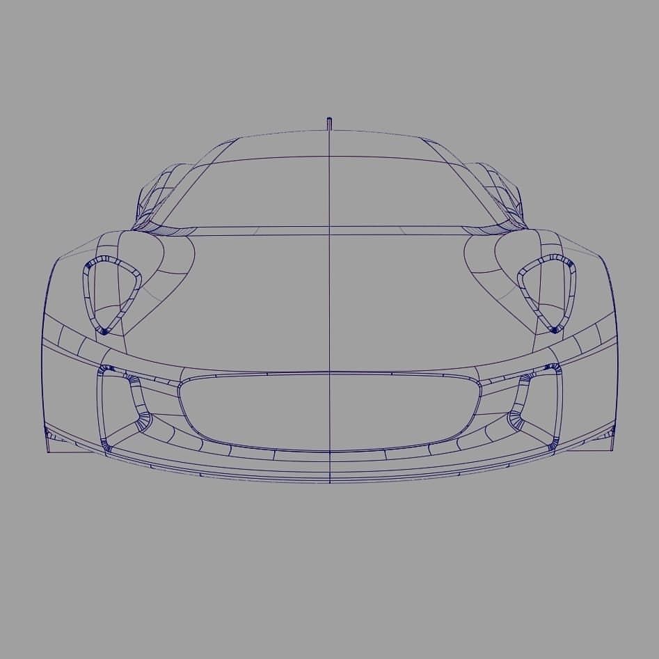 Jaguar CX-75 James Bond 007 Car Concept Speedform 3D model_10