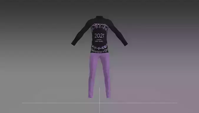 meery christmas tree Happy New year Shirt Trouser