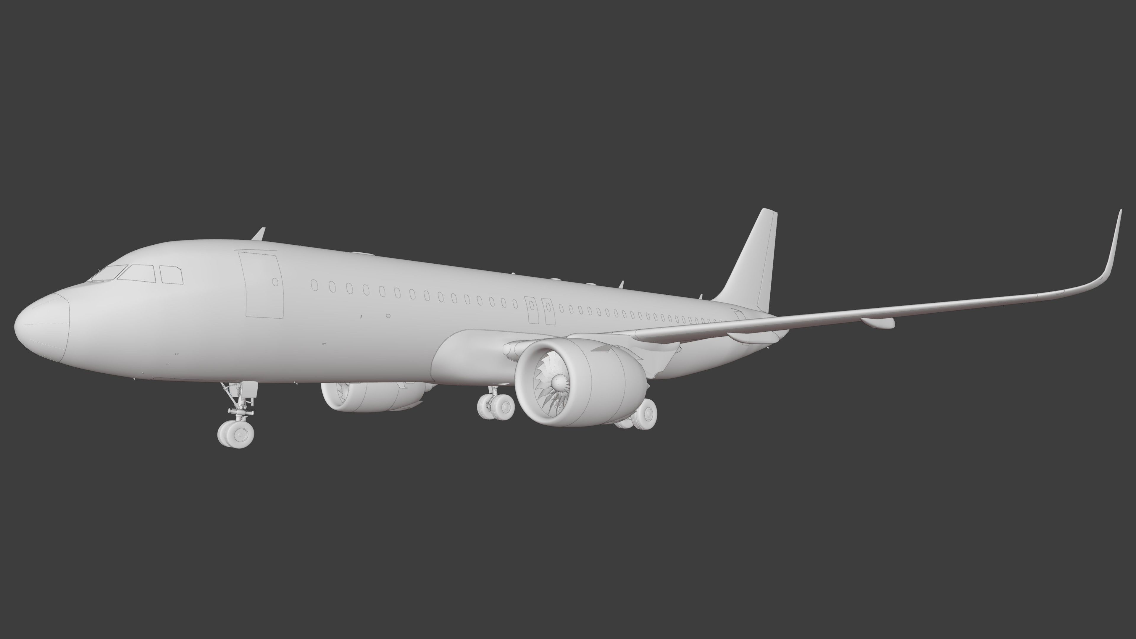 Airbus A320 Neo 3D model_3