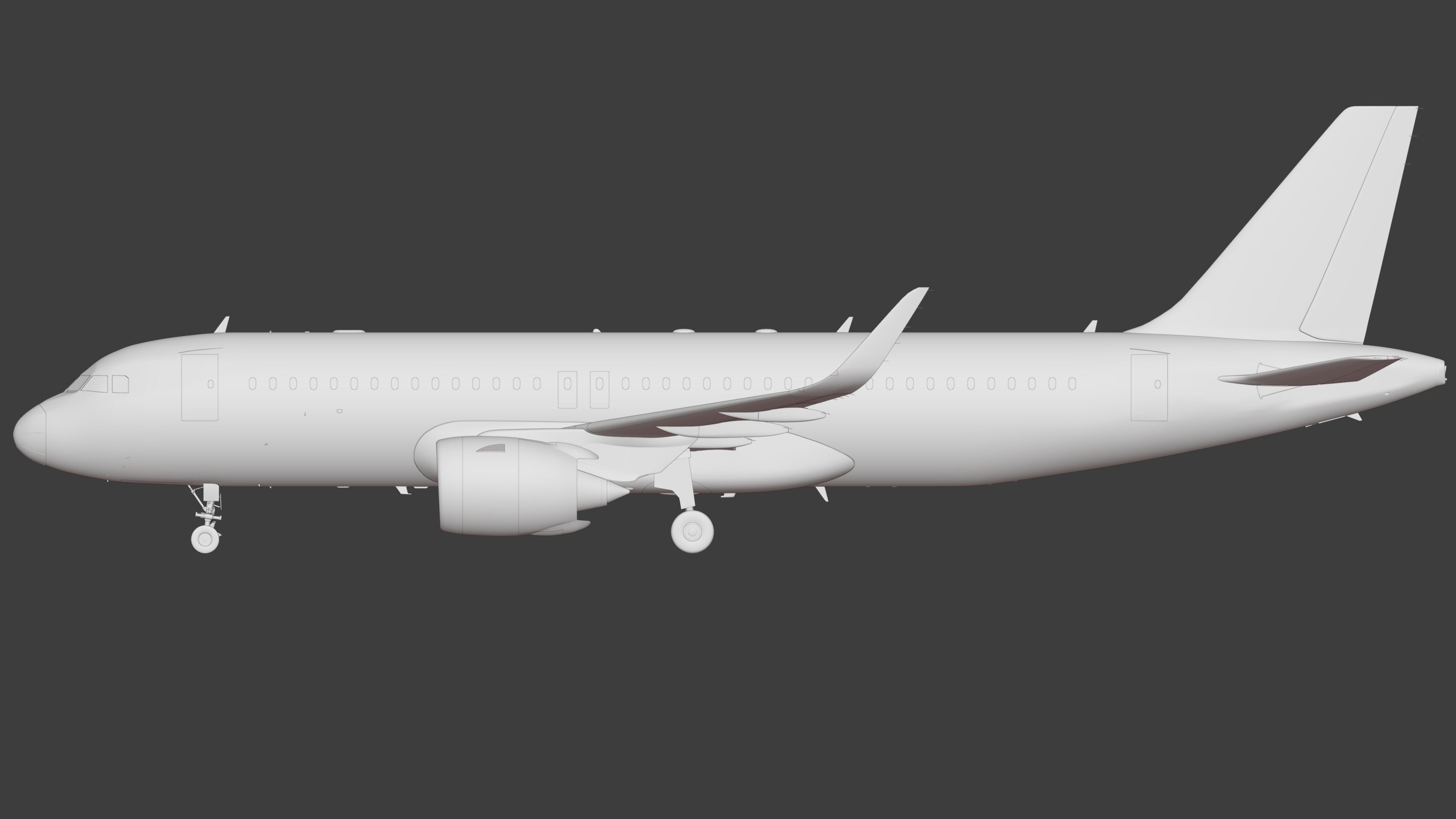 Airbus A320 Neo 3D model_9