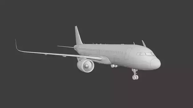 Airbus A320 Neo 3D model Airbus A320 Neo 3D model