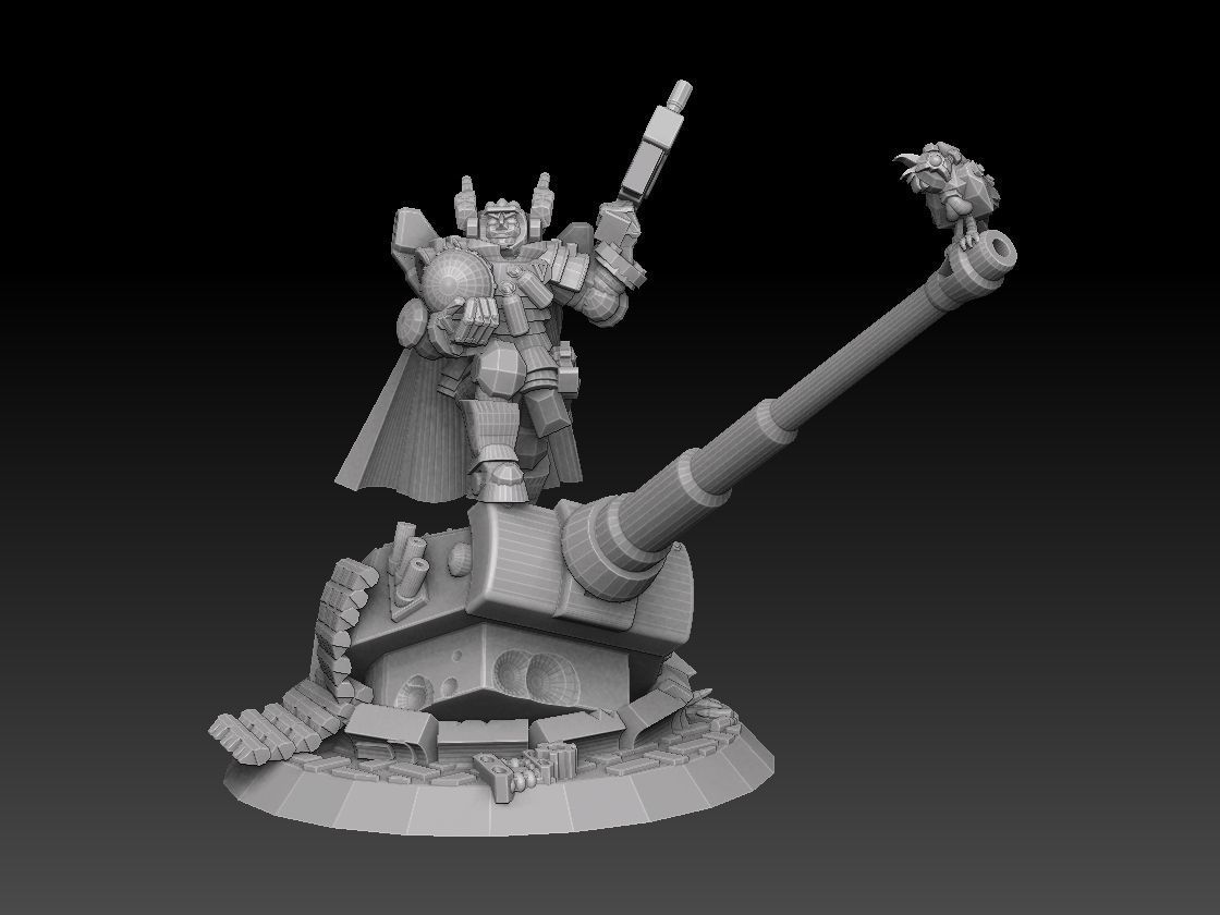 Astroknight Duke 3D print model_6