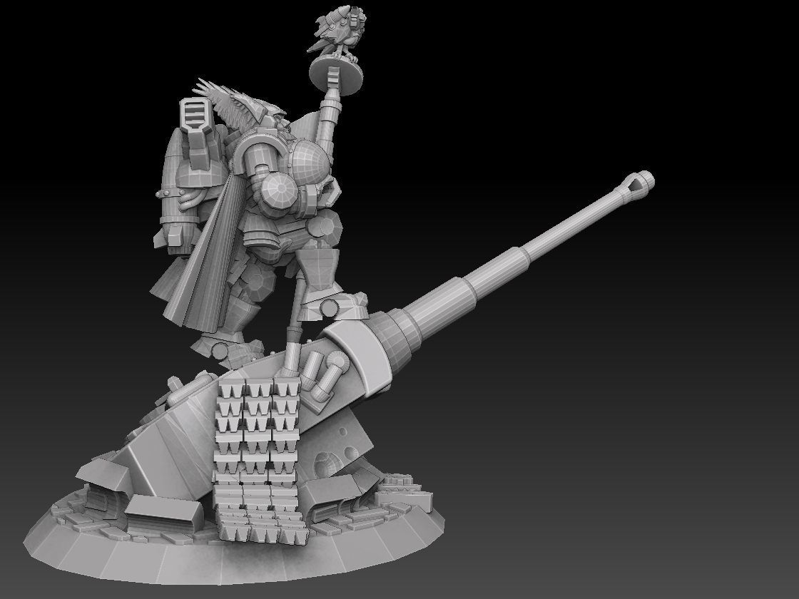 Astroknight Duke 3D print model_11