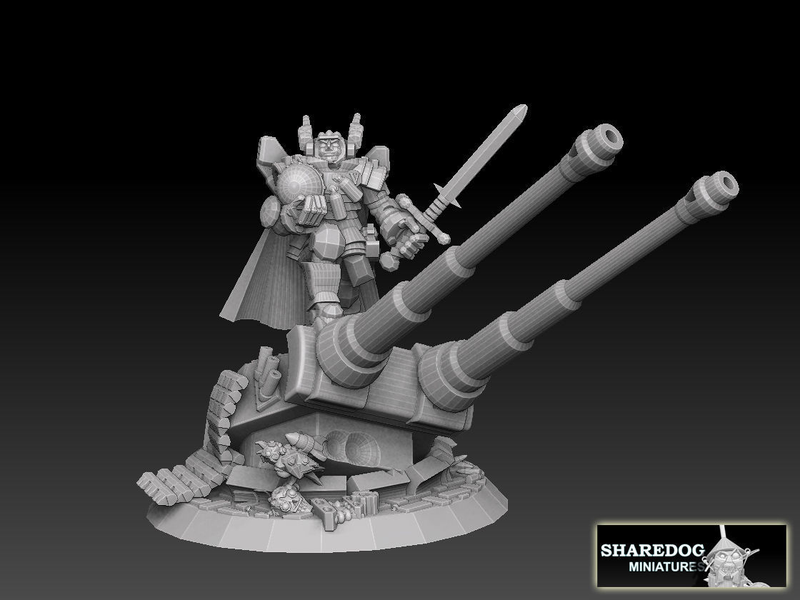 Astroknight Duke 3D print model_3