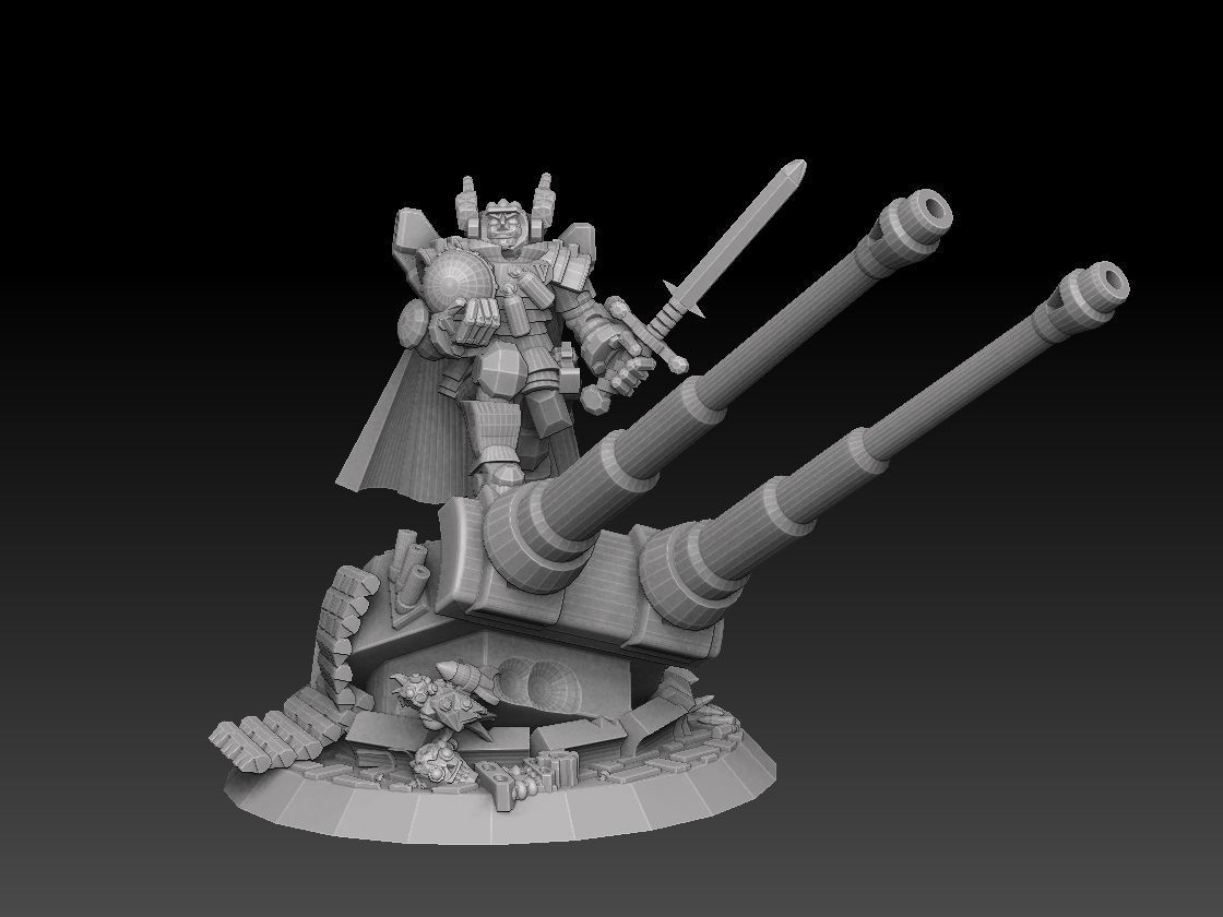 Astroknight Duke 3D print model_5