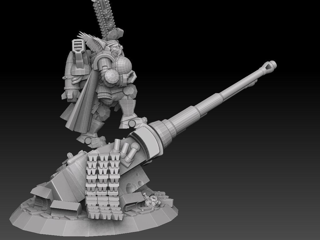 Astroknight Duke 3D print model_7