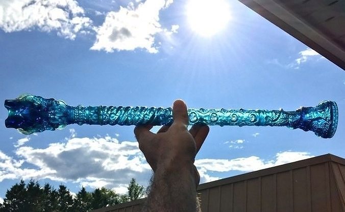 Ornamental Shakuhachi Flute - Pre-supported STL 3D print model