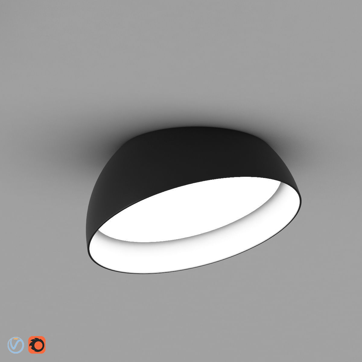 Delta Light Superdome Recessed 3D model_1