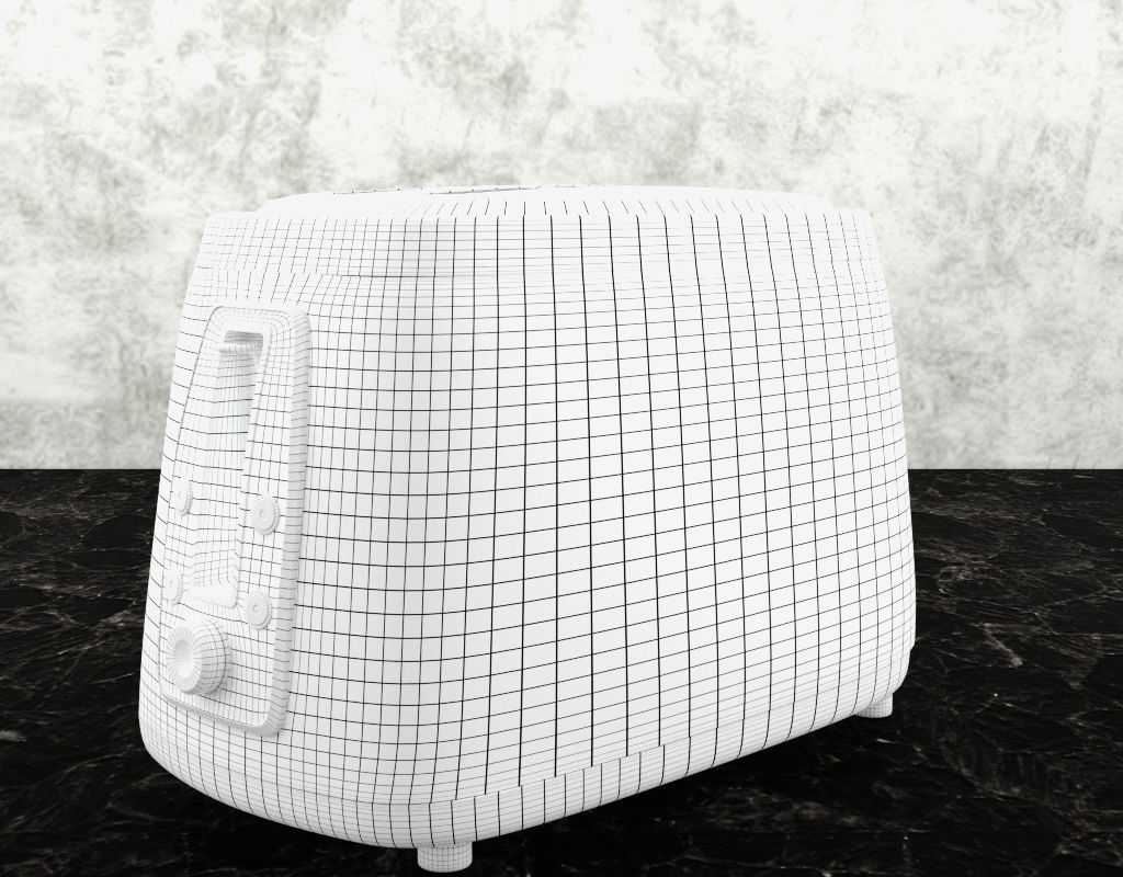 Russell Hobbs heritage toaster 3D model_8